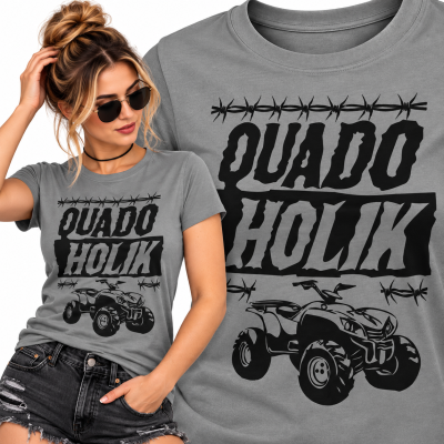 KOSZULKA ŚMIESZNA  QUADO HOLIK